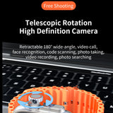 NNEOBA Android Smartwatch Rotary Camera Orange