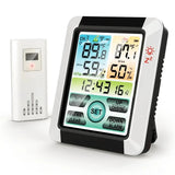 NNEOBA Digital Weather Station – Wireless Temp & Humidity Meter with Touch Display