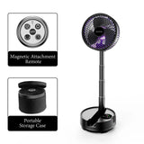 NNEOBA 20000mAh Portable Folding Fan with Remote
