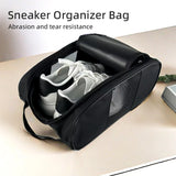 NNEOBA Car Sneakers Storage Bag–Dustproof Travel Shoe Pouch Black