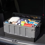 NNEOBA Foldable Camping Storage Box Waterproof Black