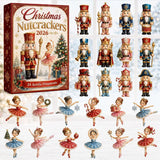 24-Day Mini Christmas Brick Ornament Advent Calendar,Unique Designs, Buildable Bricks, Hanging Loops Included, Holiday Countdown