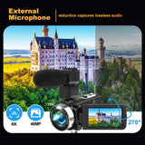 NNEOBA Digital Camera 3.0 Rotatable Screen Black