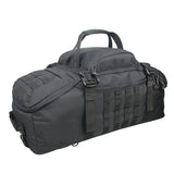 NNEOBA Tactical Molle Sport Travel Duffel Bag Black