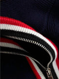 Men's Zip-Up Knit Sweater