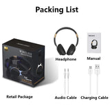 NNEOBA Wireless Bluetooth Headphone Black