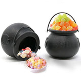 6-Piece Mini Halloween Witch Cauldron Decoration