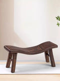 NNEOBA Multi-Functional Solid Wood Sleeping Stool - Chicken Wing Wood Cervical Vertebra Pillow