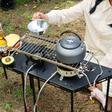 NNEOBA Multifunctional Folding Campfire Grill for Outdoor Cooking