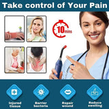 NNEOBA 3-in-1 Red Light Therapy Wand Infrared & Blue Light Blue