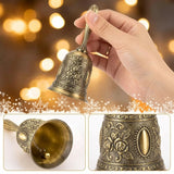Retro Bronze Metal Hand Bell Vintage Handheld