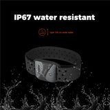 NNEOBA Optical Heart Rate Monitor Armband Bluetooth 5.0 & ANT+ Black