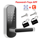 NNEOBA Smart Fingerprint Door Lock with App Control & IC Cards (Waterproof)