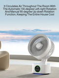 NNEOBA Portable Wall-Hanging Rechargeable Fan