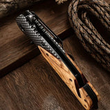 NNEOBA High-Hardness Folding Tactical Knife Brown