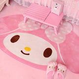 NNEOBA My Melody Wonderland: 100x150CM Cartoon Sanrio Soft Fur Carpet