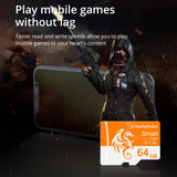 64GB MicroSD TF Memory Card C10 U3 A1 High-Speed