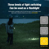 NNEOBA Rechargeable Camping Electric Shock Lamp Green