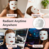 NNEOBA 7-Color LED Facial Mask for Light Therapy Skincare