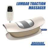 NNEOBA Electric Lumbar Traction Massager Back And Waist Spine Support White