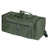 NNEOBA Waterproof Canvas Duffel Bag Travel Sports Green