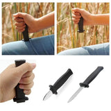 Funny Halloween Retractable Dagger Prank Toy – Plastic Fake Knife