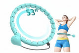 NNEOBA Weighted Fitness Hoop – Adjustable Smart Exercise Hoop for Adults (2-in-1 Detachable Design)