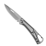 NNEOBA Folding Meat Cleaver Knife Silver