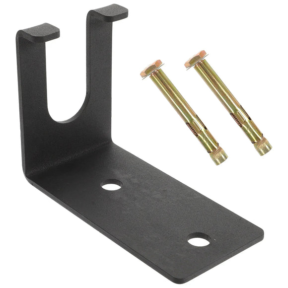 NNEOBA Wall-Mounted Barbell Storage Rack - Steel Holder