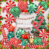 36PCS Christmas Candy Balloon Decoration Kit