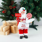 Chef Santa Claus Christmas Hanging Doll