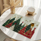Christmas Tree Printed Placemats