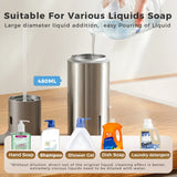 NNEOBA 480ml Automatic Sensor Soap Dispenser (Stainless Steel)