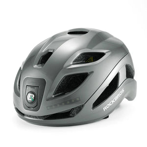 NNEOBA Rechargeable LED Cycling Helmet with Type-C Charging Grey