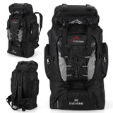 NNEOBA 80L Travel Backpack Waterproof Outdoor Pack Black