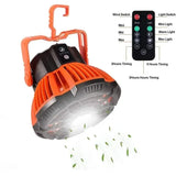 NNEOBA Portable Camping Fan with LED Lantern