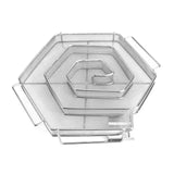 NNEOBA Hexagon BBQ Smoke Generator Silver