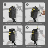 NNEOBA Insulated Handlebar Tool Bag 1L Nylon Carrier Pouch Yellow