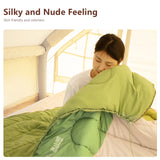 NNEOBA 2kg Large Winter Sleeping Bag 120cm White