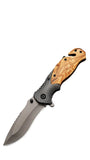 NNEOBA High-Hardness Folding Knife Brown
