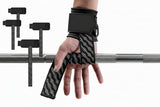 2Pcs Weightlifting Wrist Straps Strength Training Adjustable Non-slip Gym Booster Bands Fitness Lifting Support Sports Grip Ban