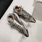 Women's Pointed-Toe Mesh Sneakers
