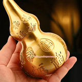 NNEOBA Feng Shui Copper Gourd Sculpture: Prosperity in Style