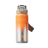 NNEOBA 710ML Vacuum Flask with Straw Orange