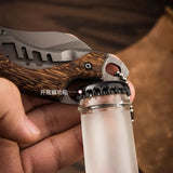 NNEOBA Mini Portable Folding Knife Brown