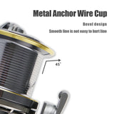 NNEOBA Spinning Fishing Reel 25KG Max Drag 10000 Series Silver