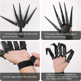 Halloween Skeleton Finger Glove