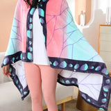 NNEOBA Anime-Inspired Wearable Blanket Shawl