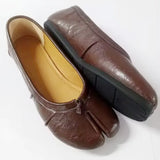 Women's Split-Toe Leather Mules