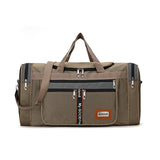 NNEOBA Travel Duffel Nylon Bag for Men and Women (Khaki)